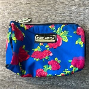 Betsey Johnson Floral Makeup Bag